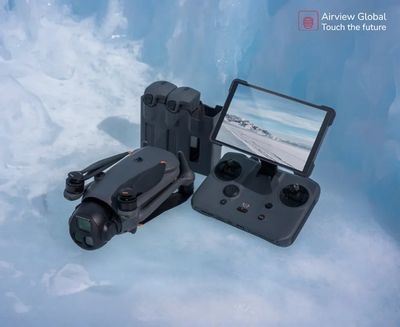 Next-Gen AirView Pro 4: Triple Camera Drone for Beginners & Pro-Level Shots